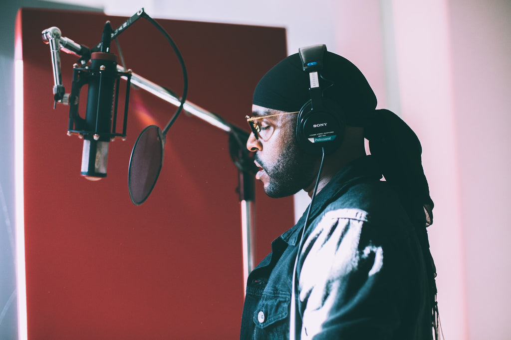 DIY Gesangskabine professionell Rap aufnehmen